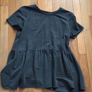 Peplum shirt from Zara
